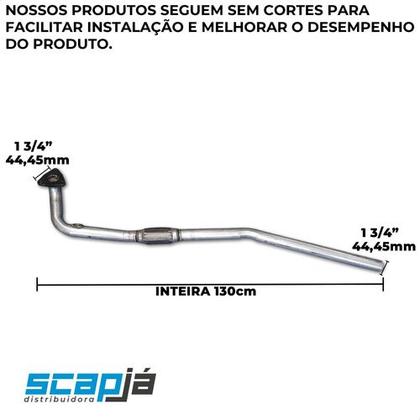 Imagem de Escapamento Tubo Intermediário Agile 2009 10 11 2012 13 2014