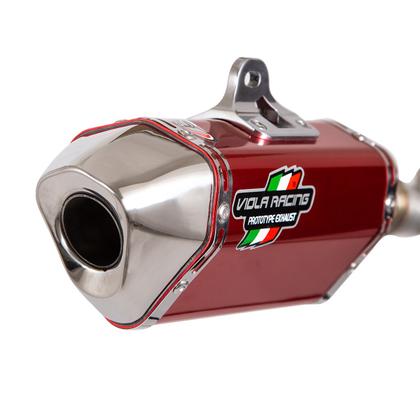 Imagem de Escapamento Viola Racing Ms1 Mx Crf 230 Curva Bomber