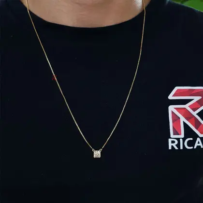 Imagem de Escapulário Masculino Banhado A Ouro 18k Dourado (10 Camadas)