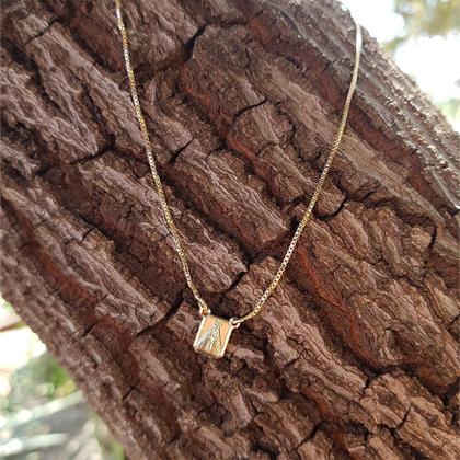 Imagem de Escapulário Masculino Banhado A Ouro 18k Dourado (10 Camadas)