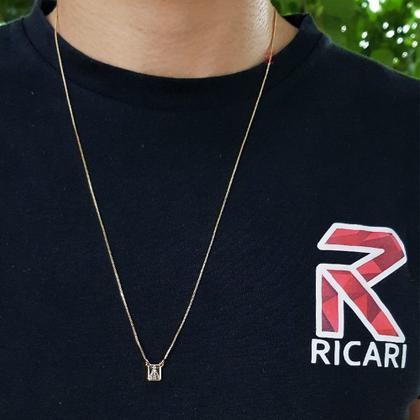 Imagem de Escapulário Masculino Banhado A Ouro 18k Dourado (10 Camadas)