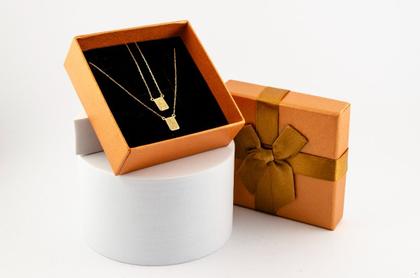 Imagem de Escapulário Masculino De Ouro 18k Ns Carmo Sagrado 70 Cm Jdf