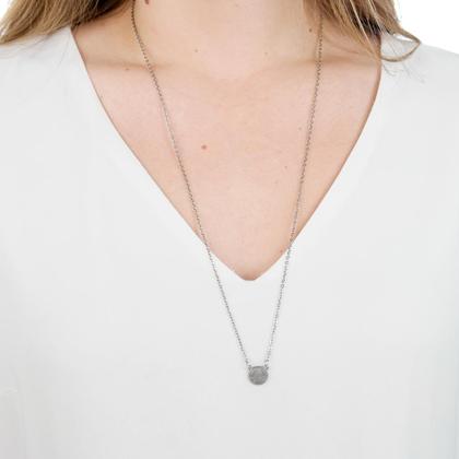 Imagem de Escapulário São Bento Em Aço Inox Cirúrgico unissex colar