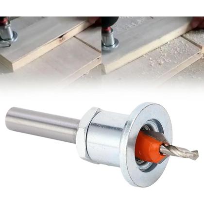 Imagem de Escareador Com Limitador Ajustavel Para Madeira Com Broca