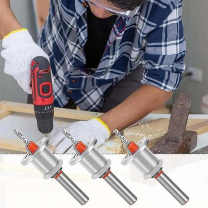 Imagem de Escareador Com Limitador Ajustavel Para Madeira Com Broca