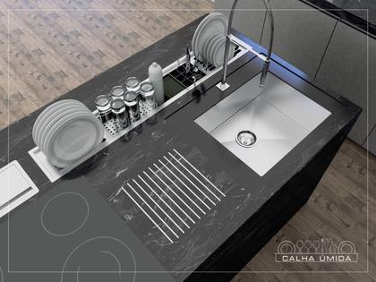 Imagem de Escorredor Calha Úmida Kitchen 5 módulos