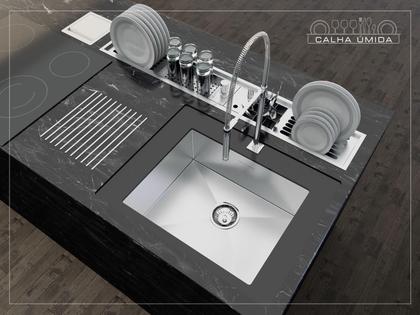 Imagem de Escorredor Calha Úmida Kitchen 5 módulos