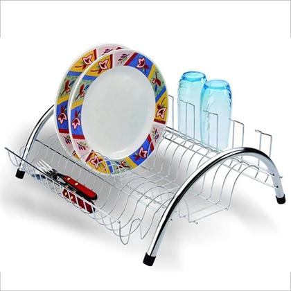 Imagem de Escorredor De Louça Arco Cromado Pequeno Madefer Inox
