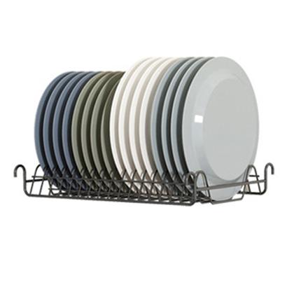 Imagem de Escorredor de Louça Cozinha Modular Pia Bancada Suspenso Ajustavel Louça Prato Copo Utensilios Organizaçao Gancho Prateleira Resistente Duravel