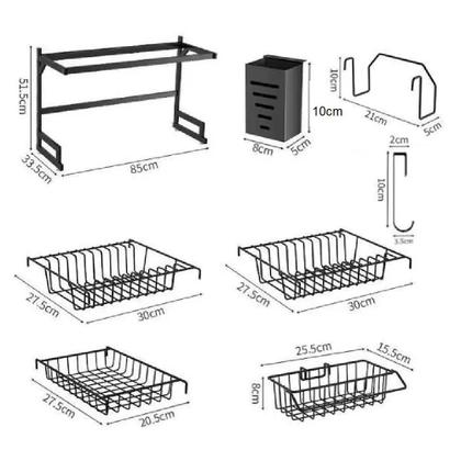 Imagem de Escorredor de Louça Suspenso Modular 85cm Cozinha