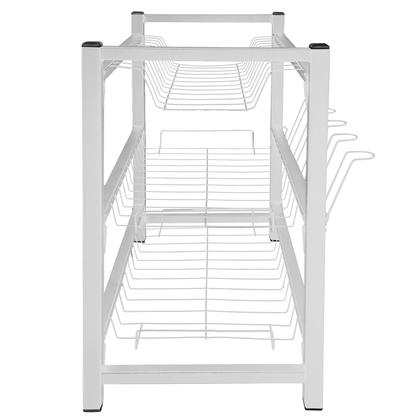 Imagem de Escorredor De Louças Pratos E Talheres 3 Andares