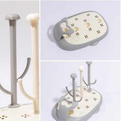 Imagem de Escorredor De Mamadeira e Bicos Chupeta Baleia Petit Piá