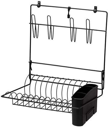 Imagem de Escorredor Dobrável Pratos E Copos Parede Arthi 2501 Preto Cor:Preto