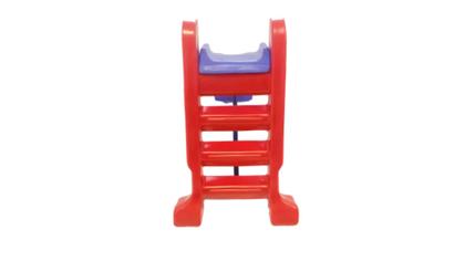 Imagem de Escorregadeira Médio 3 Degraus Rampa Azul/Escada Vermelha Modelo Premium -Plástico Resistente-1 Linha-Modelos Novos-Lan