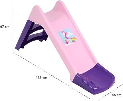 Imagem de Escorregador Infantil Unicórnio Com Extensão De 2 Degraus
