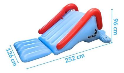 Imagem de Escorregador Inflável Tobogã Gigante Para Piscina 252cm Cor Colorido