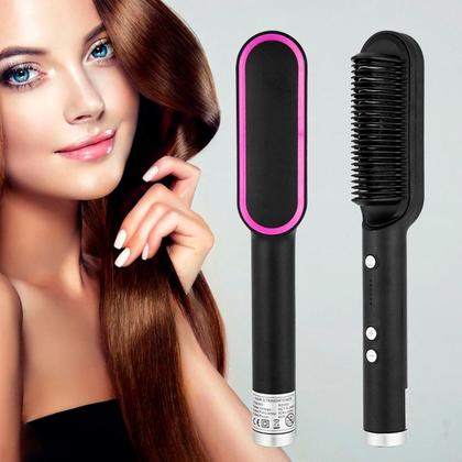 Imagem de Escova 3 em 1 Secadora Modeladora Cabelo Perfeito Bivolt