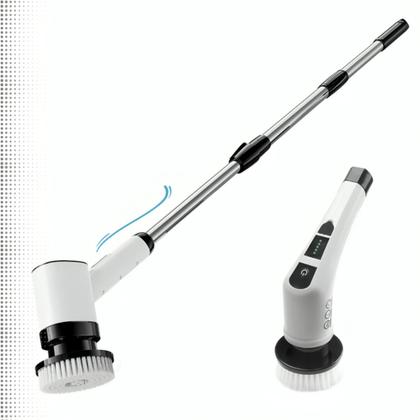 Imagem de Escova 9 em 1 Elétrica Multiuso Limpeza Profissional Para Piso