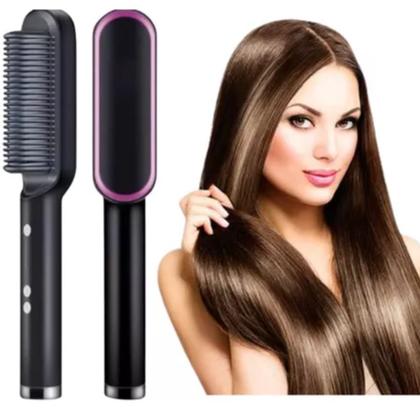 Imagem de Escova Alisadora 3 em 1 Seca e Alisa Cabelo Original