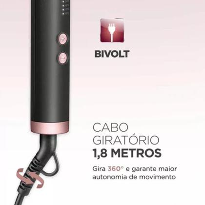 Imagem de Escova Alisadora 5 em 1 Cabelo Qualidade Profissional