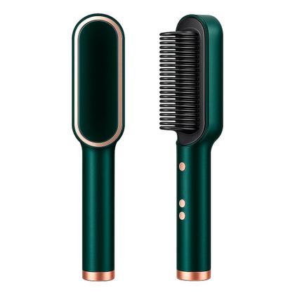 Imagem de Escova Alisadora de Cabelo 5 em 1 com Ajuste de Temperatura e Tecnologia Iônica