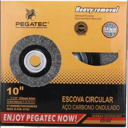 Imagem de Escova Circ. De Aco Carbono 10 X1 05Ptecod25050 Pte015 / 05P