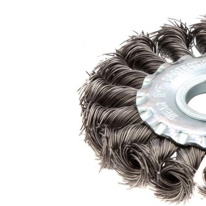 Imagem de Escova de aço circular torcida 4" - 746309 MTX