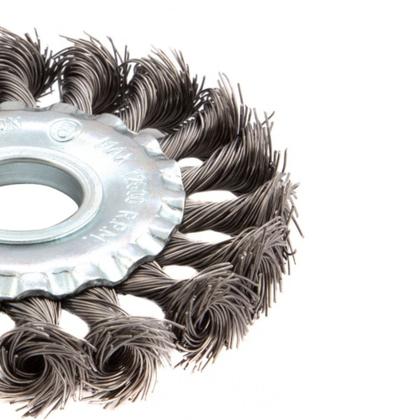 Imagem de Escova de aço circular torcida 4" - 746309 MTX