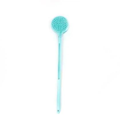 Imagem de Escova De Banho De Silicone Com Cabo Longo, Dupla Face, Esfoliante Corporal, Massageador De Costas,