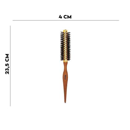 Imagem de Escova de Cabelo Base Térmica para Alisar Modelar Ricca 14