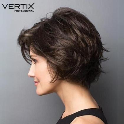 Imagem de Escova de Cabelo Ceramic Color Térmica Profissional para Alisar Cabelos Médios Vertix 27mm