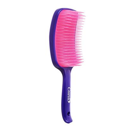 Imagem de Escova De Cabelo Flex Color Com Cerdas Flexíveis Roxa e Pink
