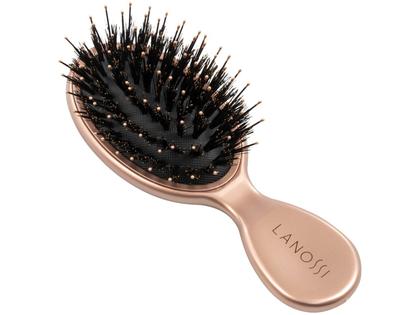 Imagem de Escova de Cabelo Mini Rose GOLD Lanossi LS0021