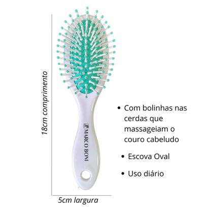 Imagem de Escova De Cabelo Oval Disney Sete Anões Dengoso Marco Boni