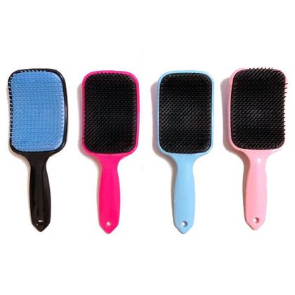 Imagem de Escova de Cabelo Raquete Flex - Escova Desembaraçadora - CORES SORTIDAS