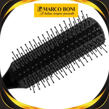 Imagem de Escova De Cabelo Retangular Com Cabo Emborrachado Marco Boni Linha Men