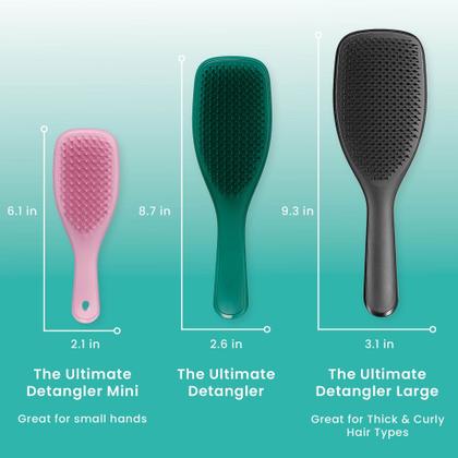 Imagem de Escova de cabelo Tangle Teezer The Wet Detangler Green Jungle