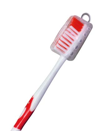 Imagem de Escova De Dente Com Capa Protetora Cerdas Dura Adulto 