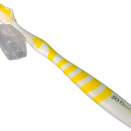 Imagem de Escova De Dente Com Capa Protetora Cerdas Dura Adulto 