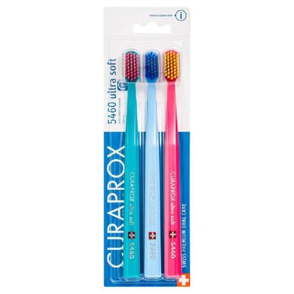 Imagem de Escova de Dente Curaprox Ultra Soft com 3 Unidades - CS 5460T
