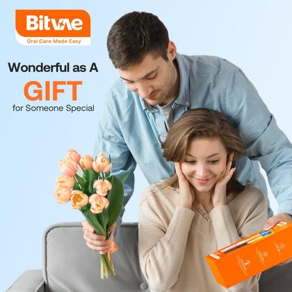 Imagem de Escova de dentes elétrica Bitvae R2 Rotating, 2 pacotes com 8 cabeças