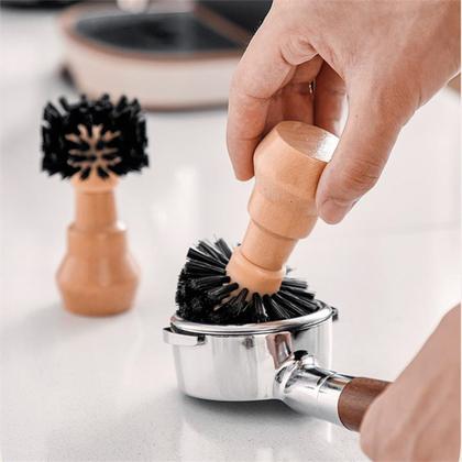 Imagem de Escova De Limpeza De Grupo Para Alça De Filtro De Café 57mm