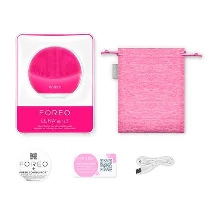 Imagem de Escova de Limpeza Facial Foreo Luna Mini 3 Fuchsia