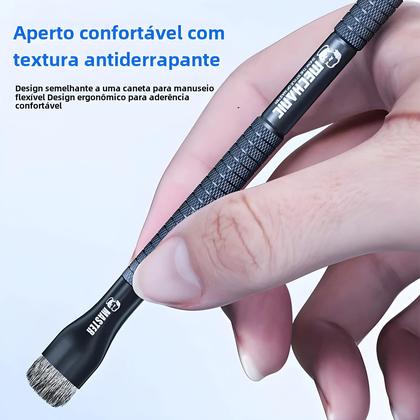 Imagem de Escova de Limpeza para Placa-Mãe e Chip de Celular - Ferramenta de Reparo