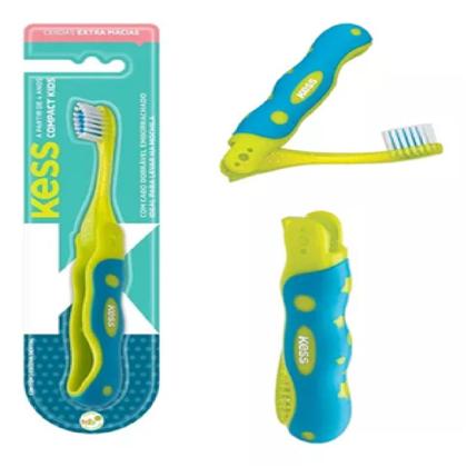Imagem de Escova Dental Compact Kids Verde - Kess