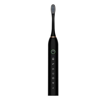 Imagem de Escova Dental Elétrica Usb Com 3 Cabeças E Base De Apoio