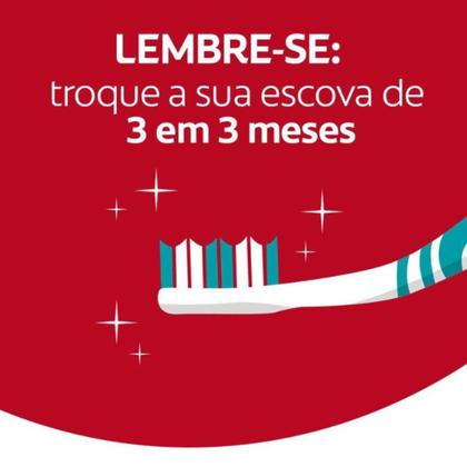 Imagem de Escova Dental Macia Colgate Classic Clean Kit Com 3 Pack