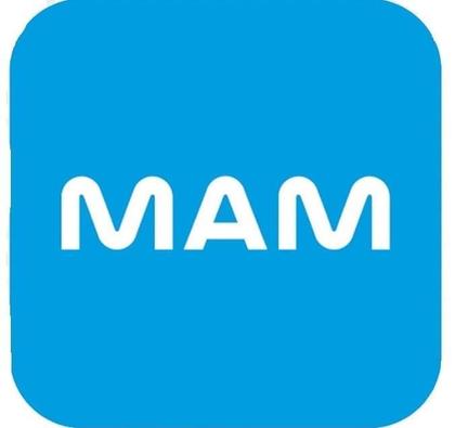 Imagem de Escova Dental Massageadora Bebês 0+Massaging Brush MAM Rosa