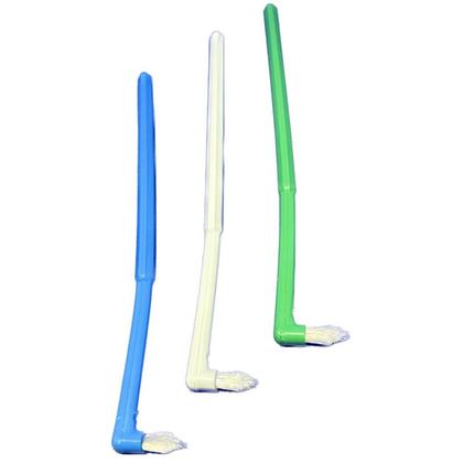 Imagem de Escova dental monotufo Kit com 3 unidades embaladas individualmente