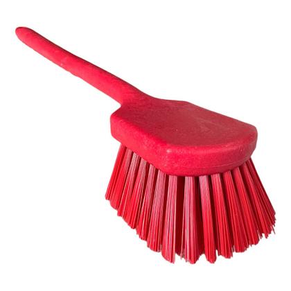 Imagem de Escova El Castor Multiuso Longa Cerdas Medias Vermelha 4102R